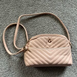 Mini pink crossbody Guess bag